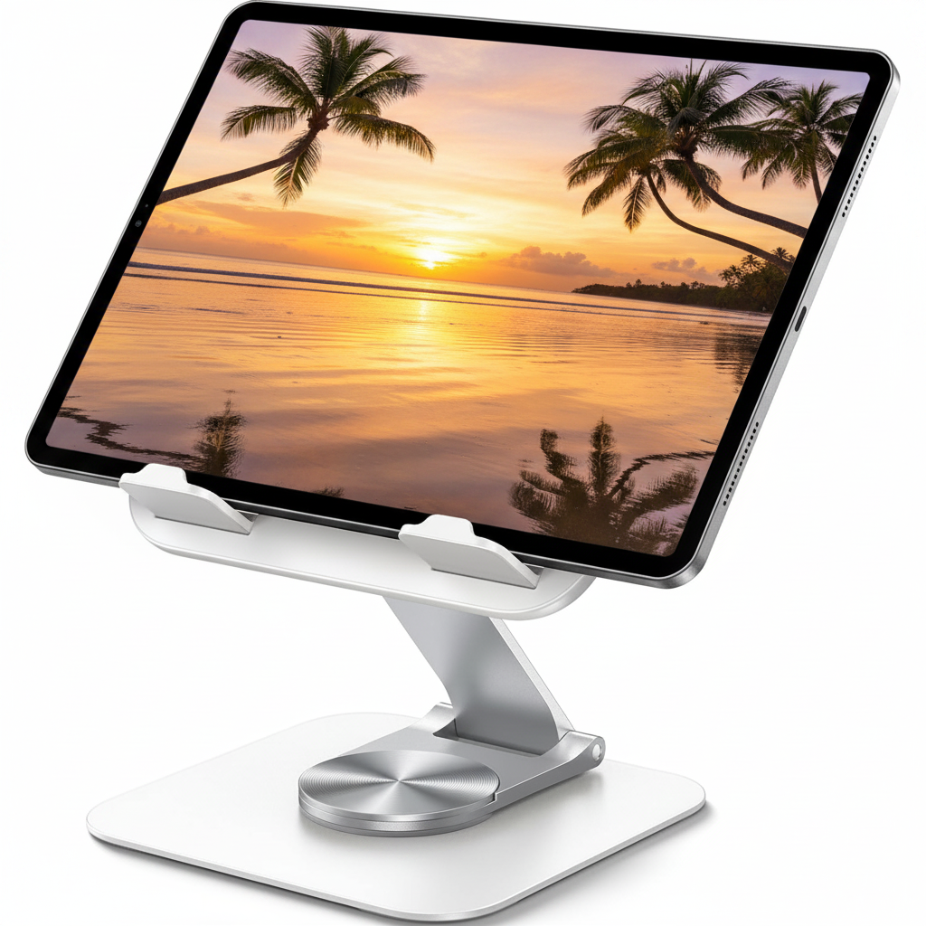 White Lamicall Stand with Beach Sunset